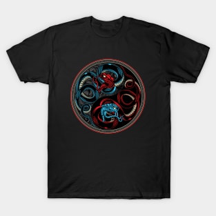 Snake Yin-Yang T-Shirt